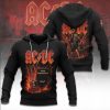 AC DC Rock Band I May Be Old But I Got To See AC DC Vintage Flame All Over Print T-Shirt
