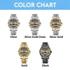 Milwaukee Brewers 2026 National League Champions Luxury Gold Commemorative Quartz Watch