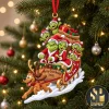 Personalized Merry Grinchmas Hot Air Balloon Family Christmas Ornament
