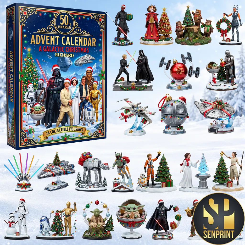 Star Wars 50th Anniversary Galactic Christmas Advent Calendar