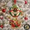 Personalized Grinch Family Sleigh Christmas Tree Ornament Personalized Grinch Family Sleigh Christmas Tree Ornament