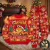 The Offspring Pretty Fly Christmas Band Graphic Pajama Set