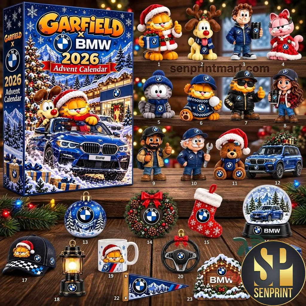 Garfield x BMW 2026 Limited Edition Christmas Advent Calendar
