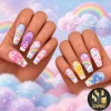 Wicked Musical Inspired Emerald City Witch Press On Nails Wicked Musical Inspired Emerald City Witch Press On Nails
