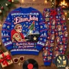 Elvis Presley Rockin Blue Christmas Holiday Pajama Set Elvis Presley Rockin Blue Christmas Holiday Pajama Set