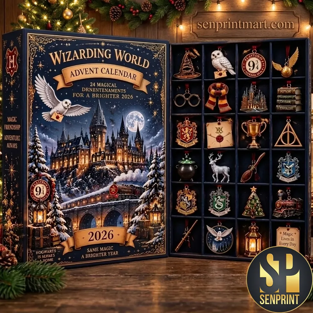 Wizarding World 2026 Magical Ornament Holiday Advent Calendar
