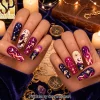 3D Beach Theme Ocean Wave Press On Nails 3D Beach Theme Ocean Wave Press On Nails