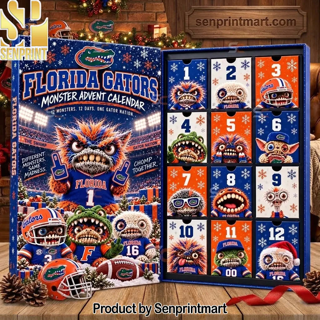 Florida Gators Monster 12 Day Christmas Advent Calendar