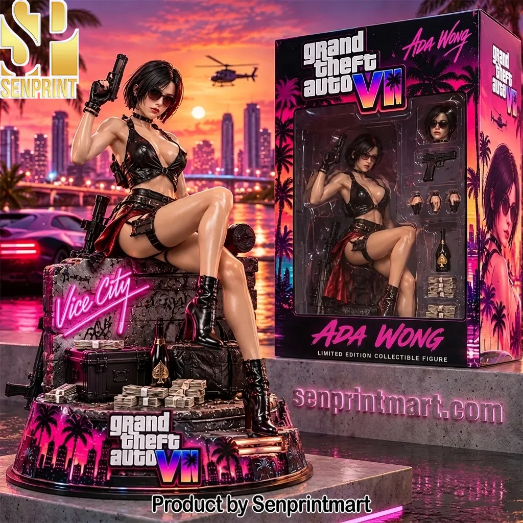 Grand Theft Auto VII Ada Wong Vice City Limited Edition Collectible Figure