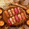 Valentine Heart Conversation Candy Design Press On Nails