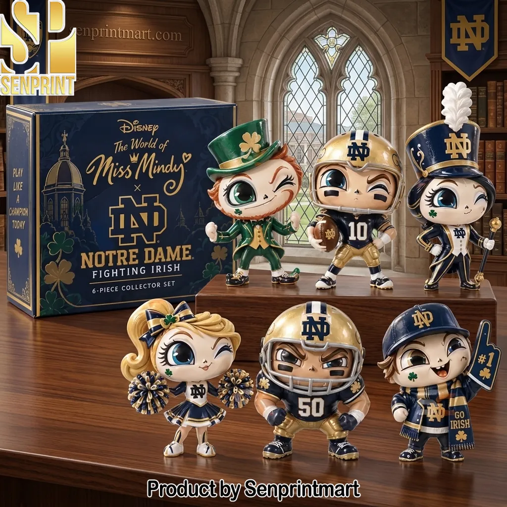 Notre Dame Fighting Irish Miss Mindy Disney 6-Piece Collector Set