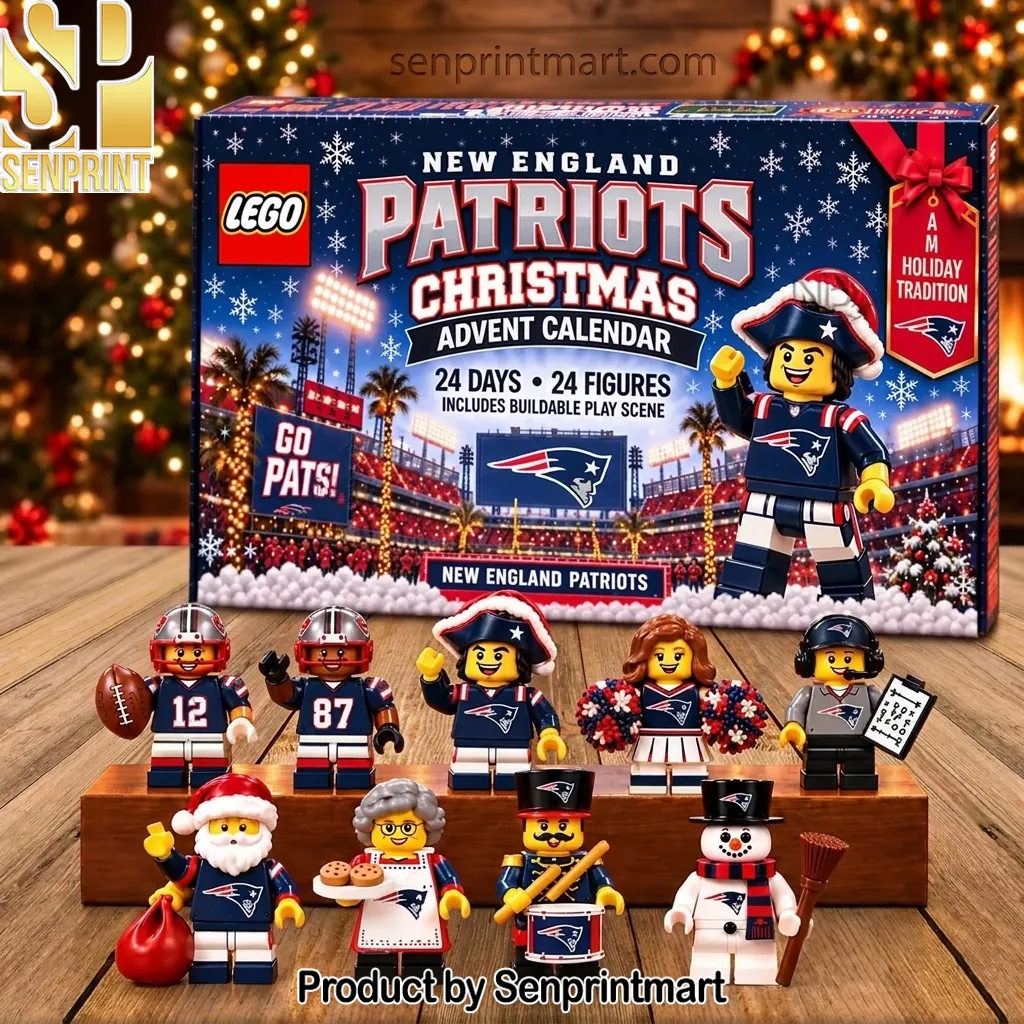 New England Patriots Christmas 24 Day LEGO Advent Calendar