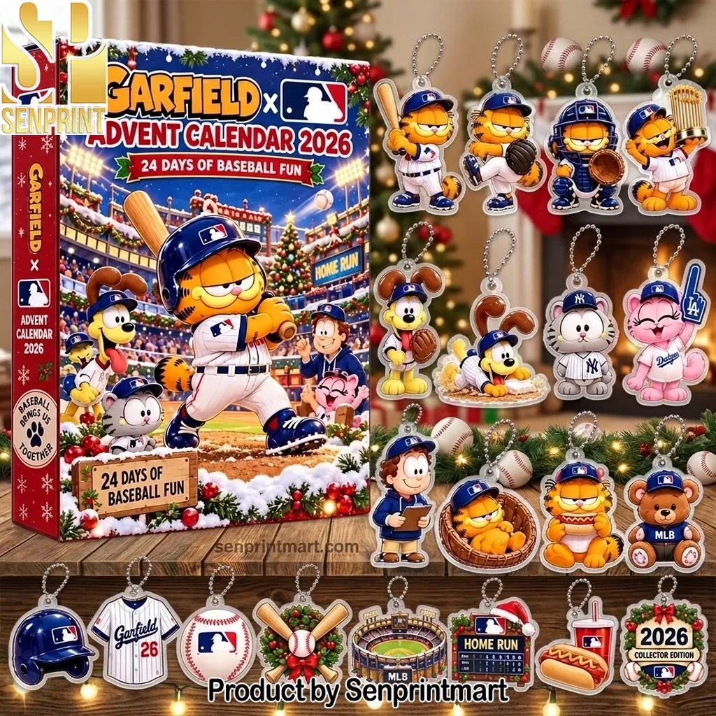 Garfield x MLB 2026 Baseball Advent Calendar Collector Edition
