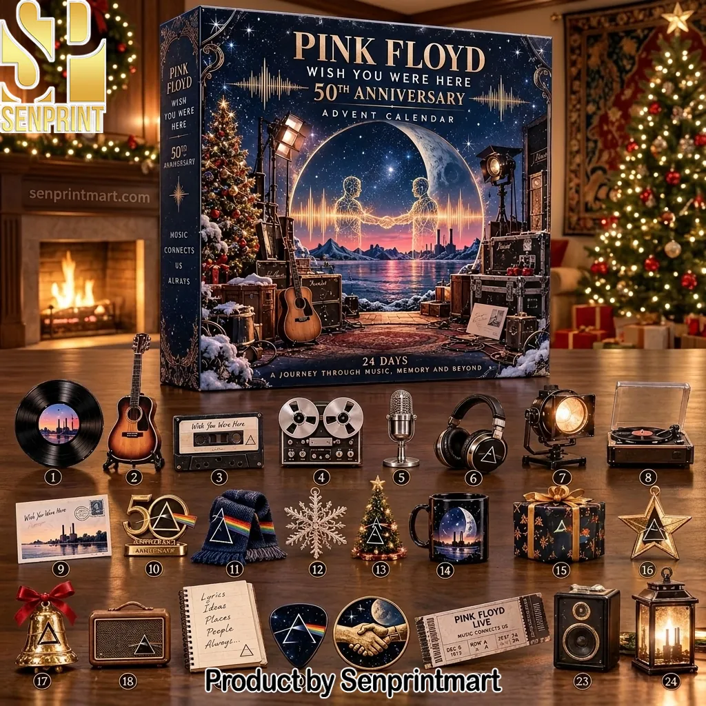 Pink Floyd Wish You Were Here 50th Anniversary Advent Calendar