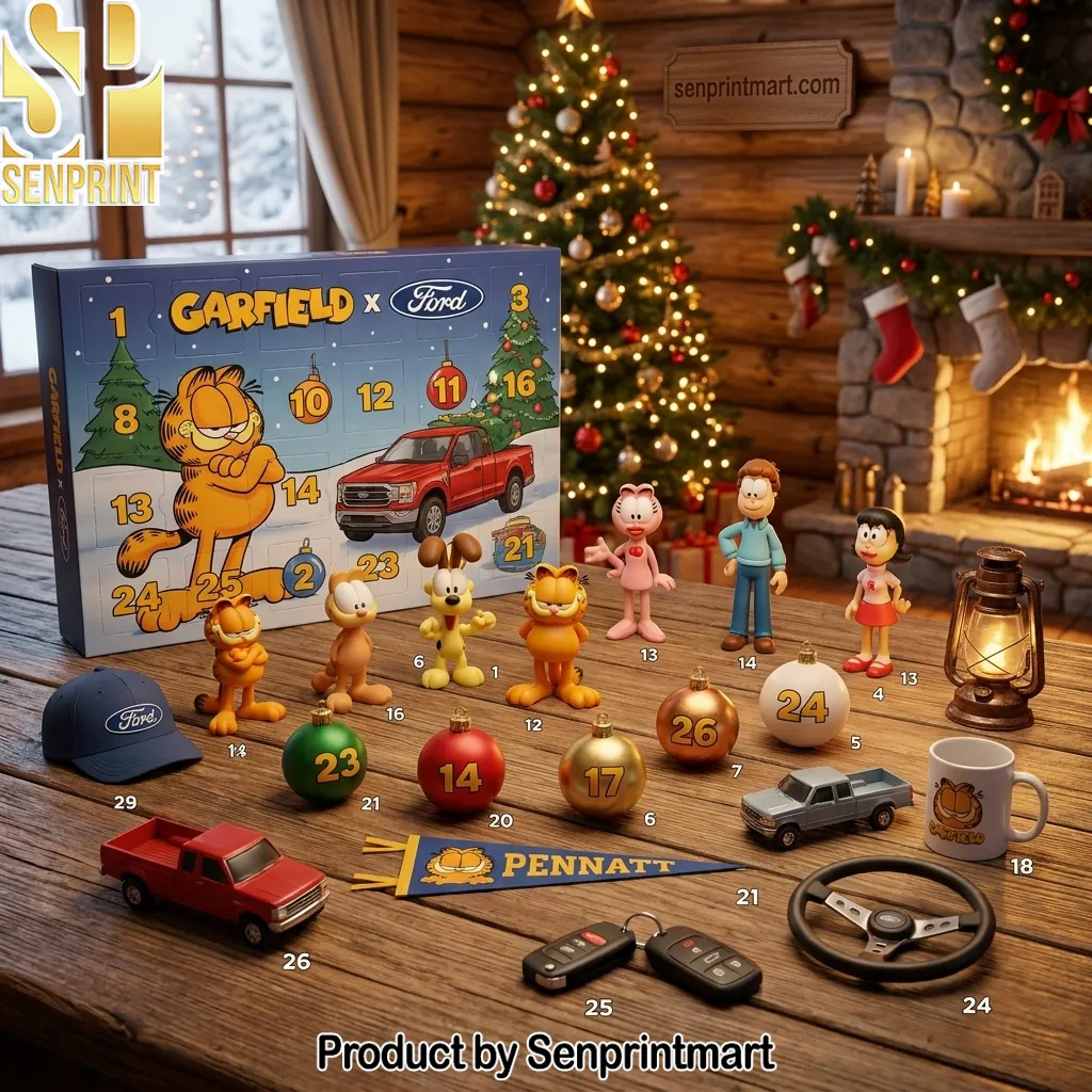 Garfield x Ford Limited Edition Christmas Advent Calendar