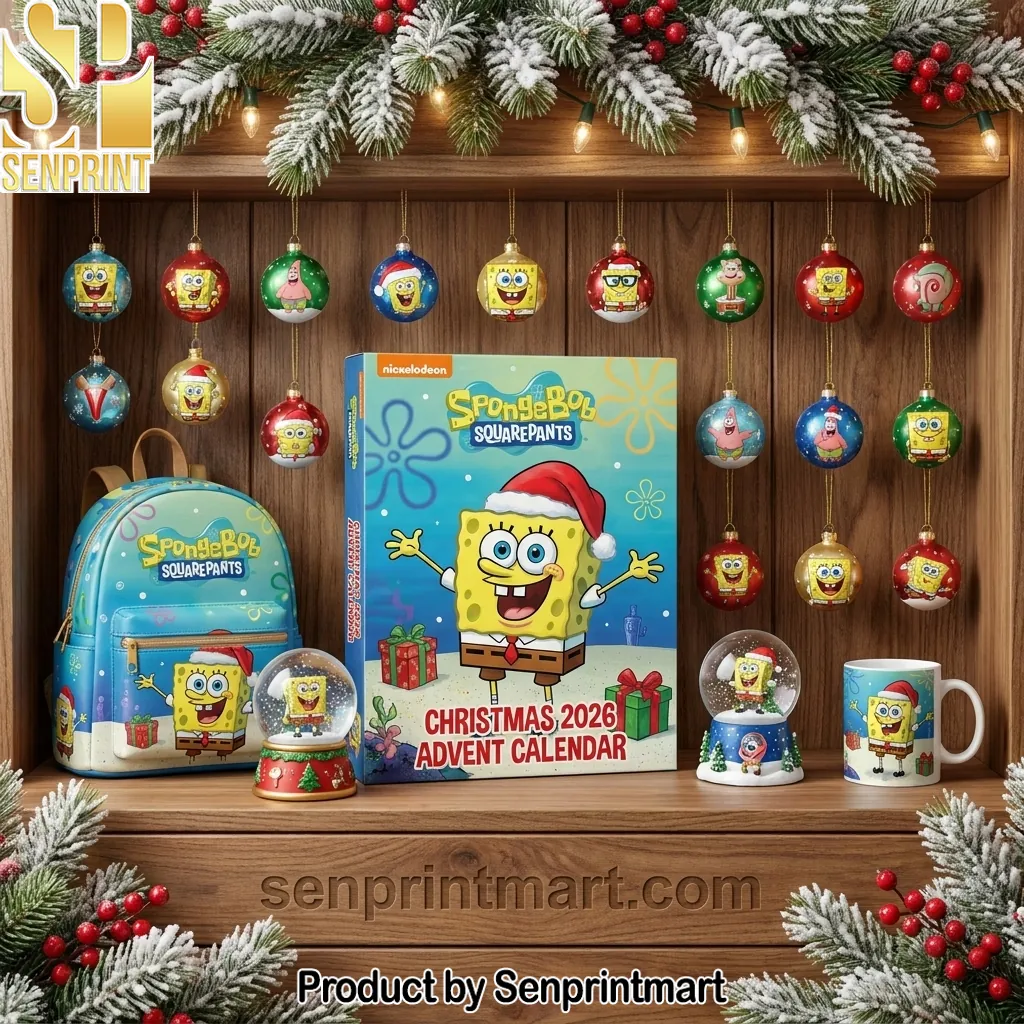 SpongeBob SquarePants Christmas 2026 Holiday Advent Calendar