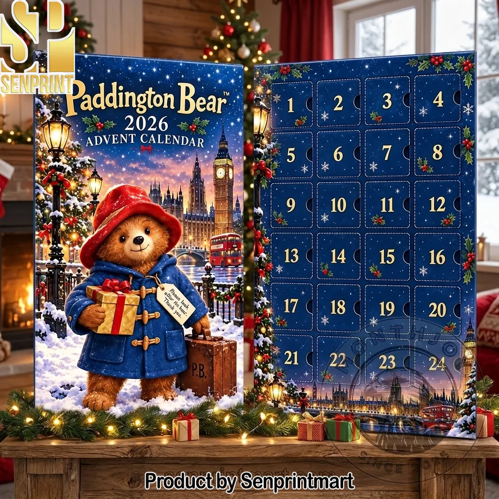 Paddington Bear 2026 Christmas Holiday Advent Calendar