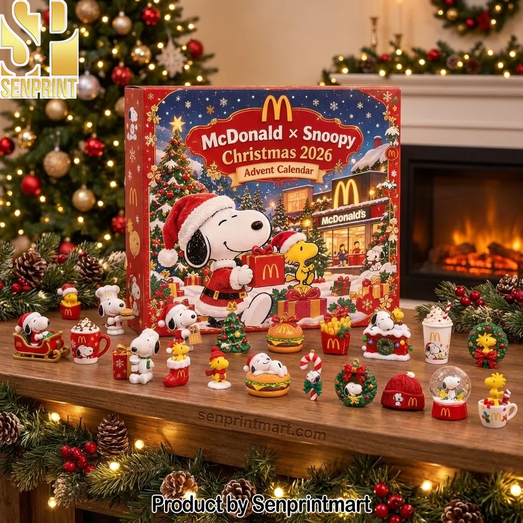 McDonald’s x Snoopy Christmas 2026 Limited Edition Advent Calendar