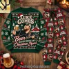 Jelly Roll Sing Loud Love Big Christmas Pattern Pajama Set Jelly Roll Sing Loud Love Big Christmas Pattern Pajama Set