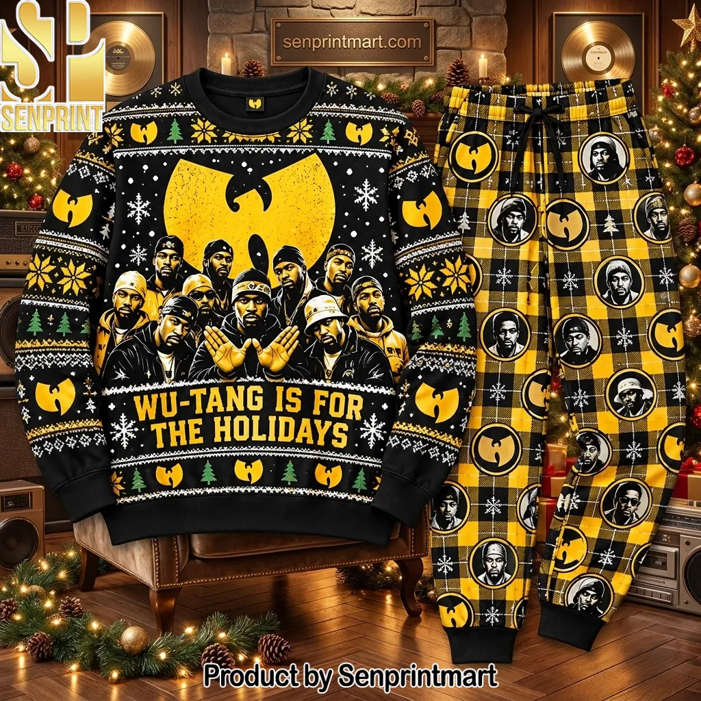 Wu-Tang Clan Is For The Holidays Christmas Pajama Set